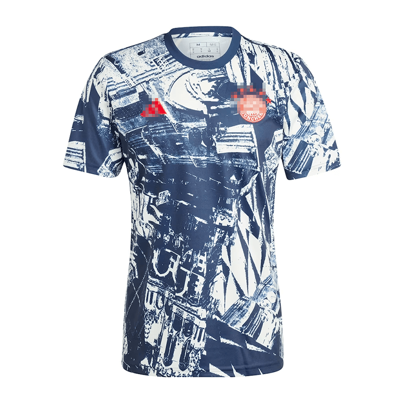 Camiseta de Bayern Múnich 2023/2024 Pre-Match Azul/Blanco